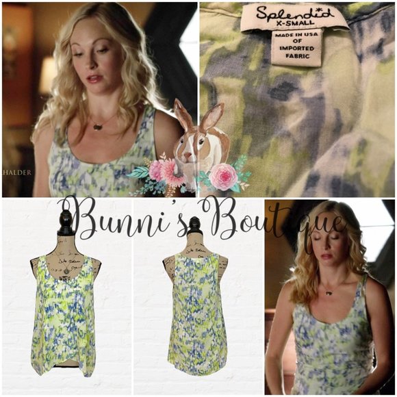 Caroline Forbes' Splendid Tie Dye Desert Rain Tank - Picture 6 of 7